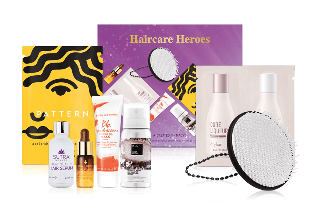 Created for Macy's 7Pc. Haircare Heroes Set Subscription Box Ramblings